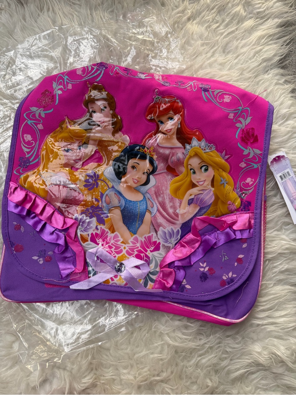 Disney Princess Pink Messenger Bag with Wallet 2YK